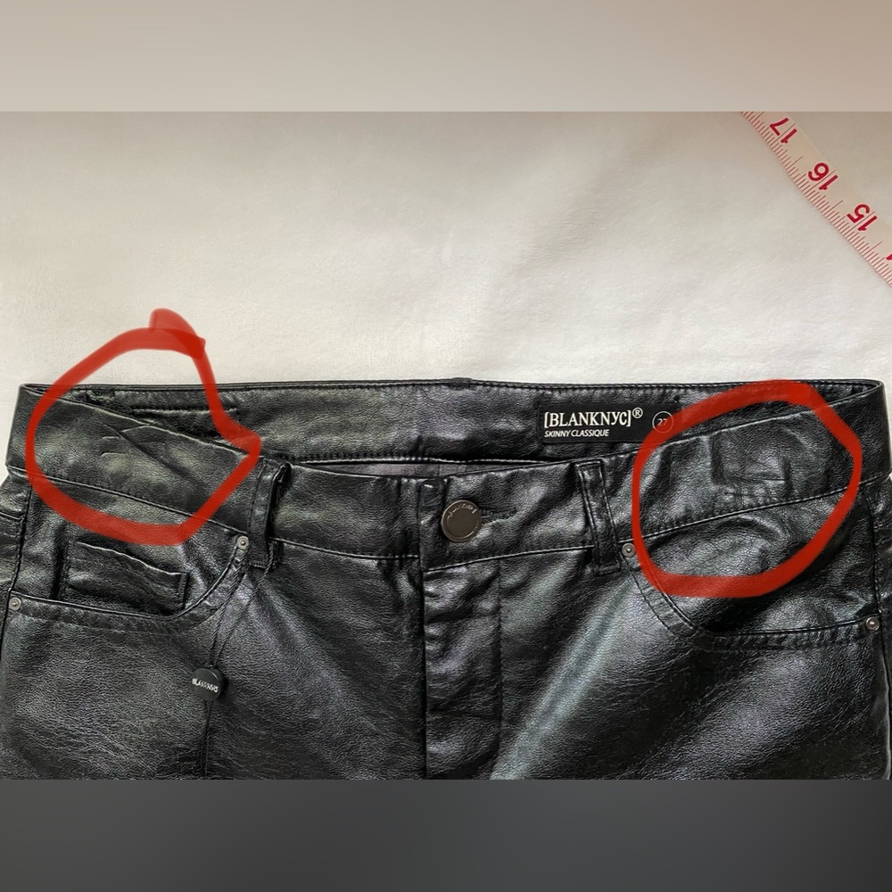 Women’s Blank NYC skinny classique faux leather pants - Picture 5 of 16